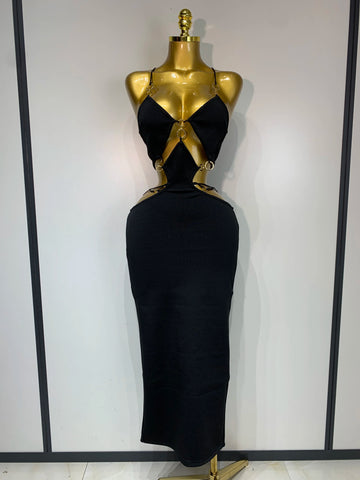 Women Sleeveless Sexy Spaghetti Strap Hollow Out Bodycon Long Bandage Dress 2025 Celebate Elegant Luxury Birthday Club Dresses