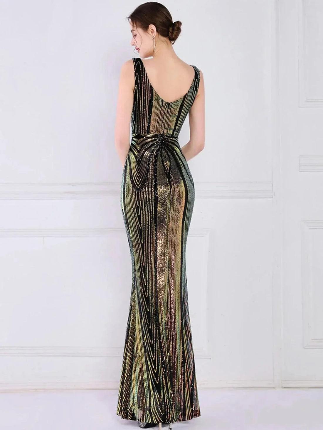 Sexy black White maxi sequin summer dress women elegant birthday party long dresses luxury formal prom evening dresses vestidos