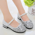 Summer Girls Shoes Bead Mary Janes Flats Fling Princess Glitter Shoes Baby Dance Shoes Kids Sandals Children Wedding Shoes Gold Sarah Houston