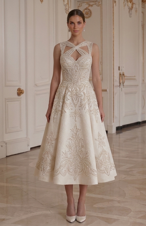 Çay Boyu Gelinlik 300 Altında Bridal