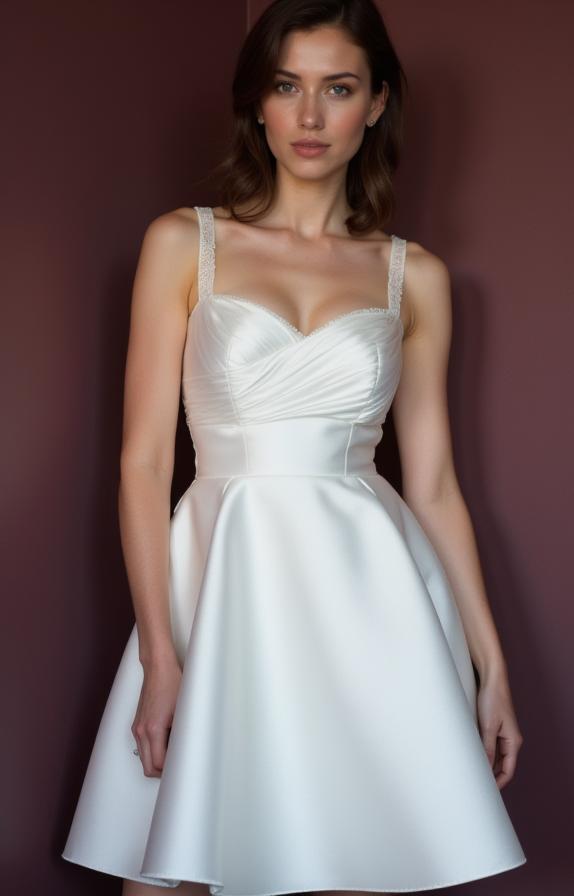 Boho Short Wedding Dress and Mini Dress with Fringe Details for a Unique Look