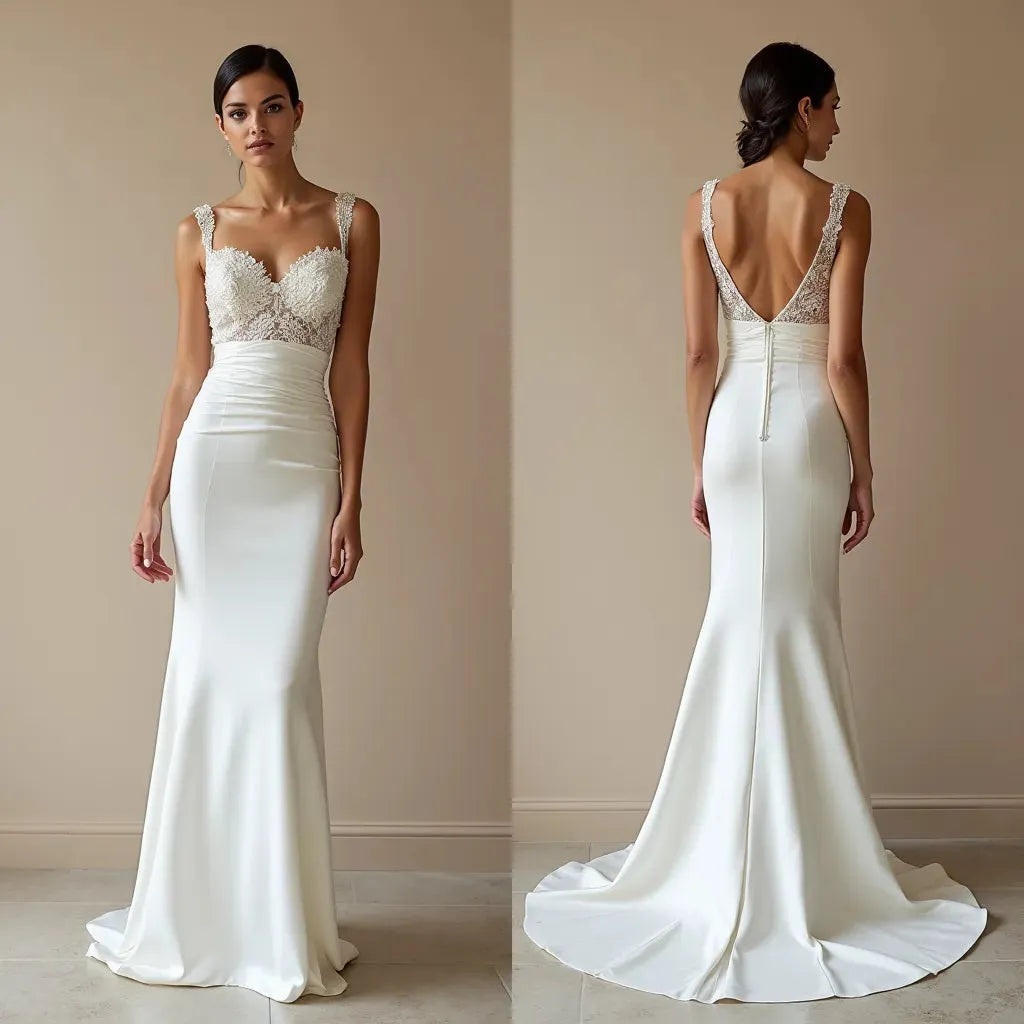 Sexy Mermaid Wedding Dress for a Glamorous and Confident Bridal Look