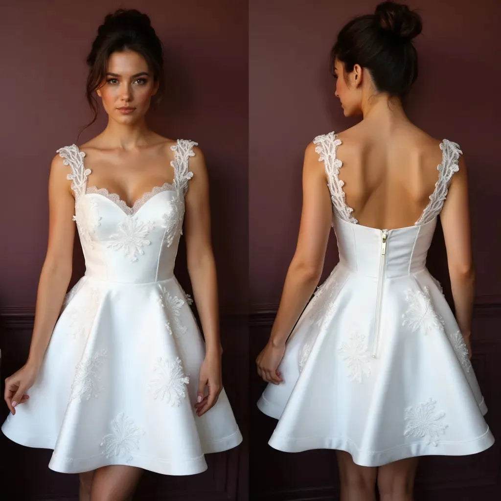 Mini Wedding Gown for Trendy Brides Looking for Something Unique