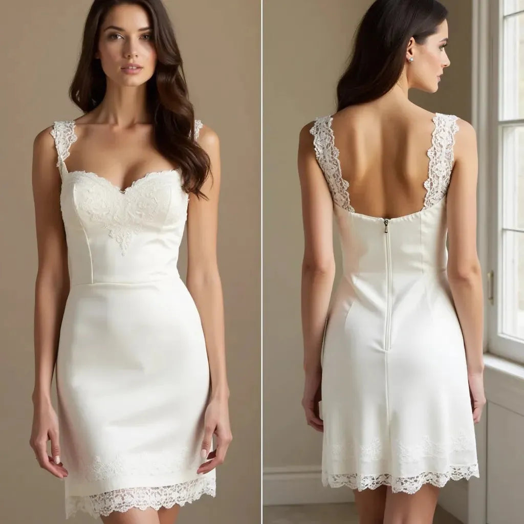 Mini Wedding Gown for Minimalist Brides Wanting a Simple Design