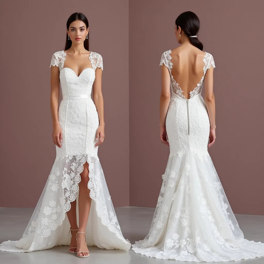 Mermaid Wedding Dress for Elegant Brides Who Love a Glamorous Fit