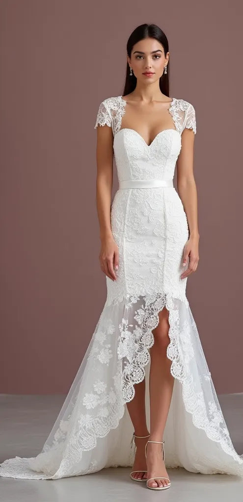 Mermaid Wedding Dress for Elegant Brides Who Love a Glamorous Fit