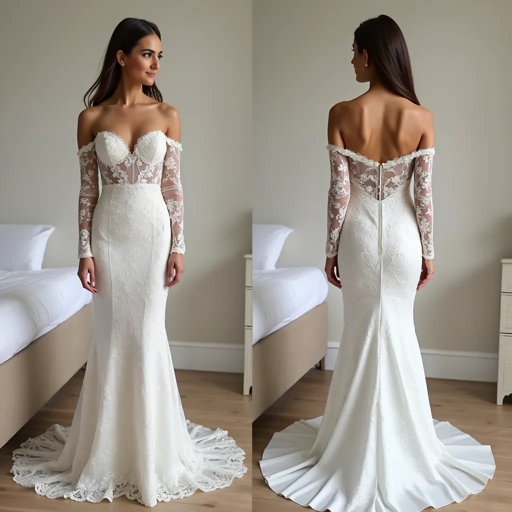 Mermaid Wedding Dress for Elegant Brides Who Want a Stunning Silhouette