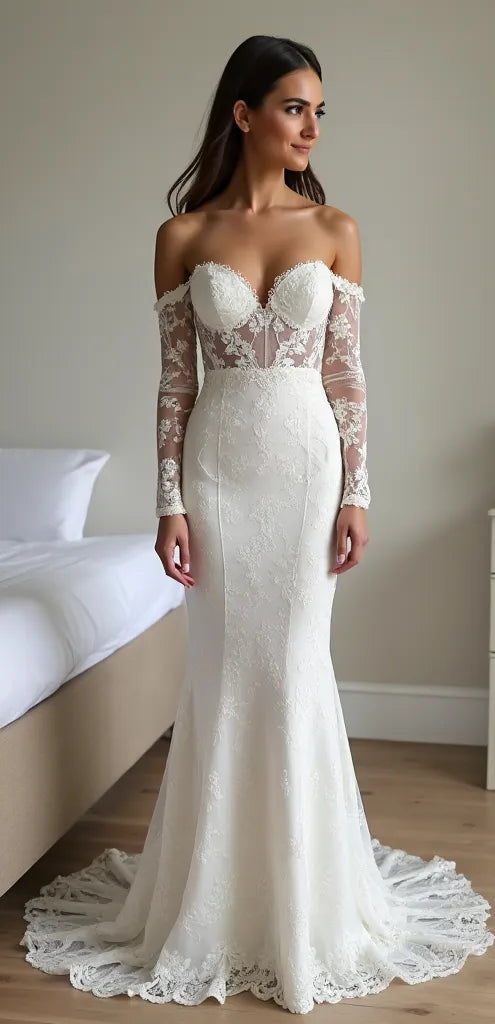 Mermaid Wedding Dress for Elegant Brides Who Want a Stunning Silhouette