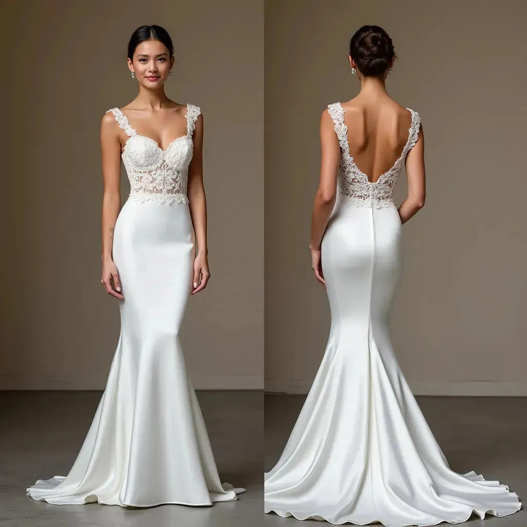 Mermaid Wedding Dress for Trendy Brides Who Love a Unique Style