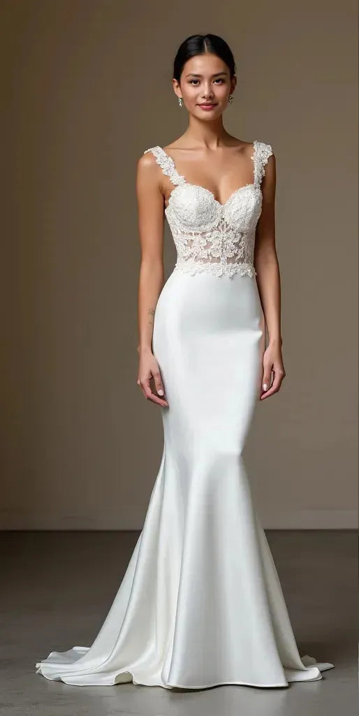 Mermaid Wedding Dress for Trendy Brides Who Love a Unique Style