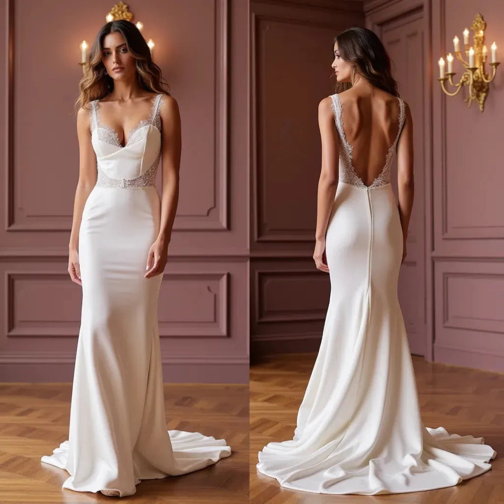 Mermaid Wedding Dress for Plus Size Brides Wanting a Flattering Fit