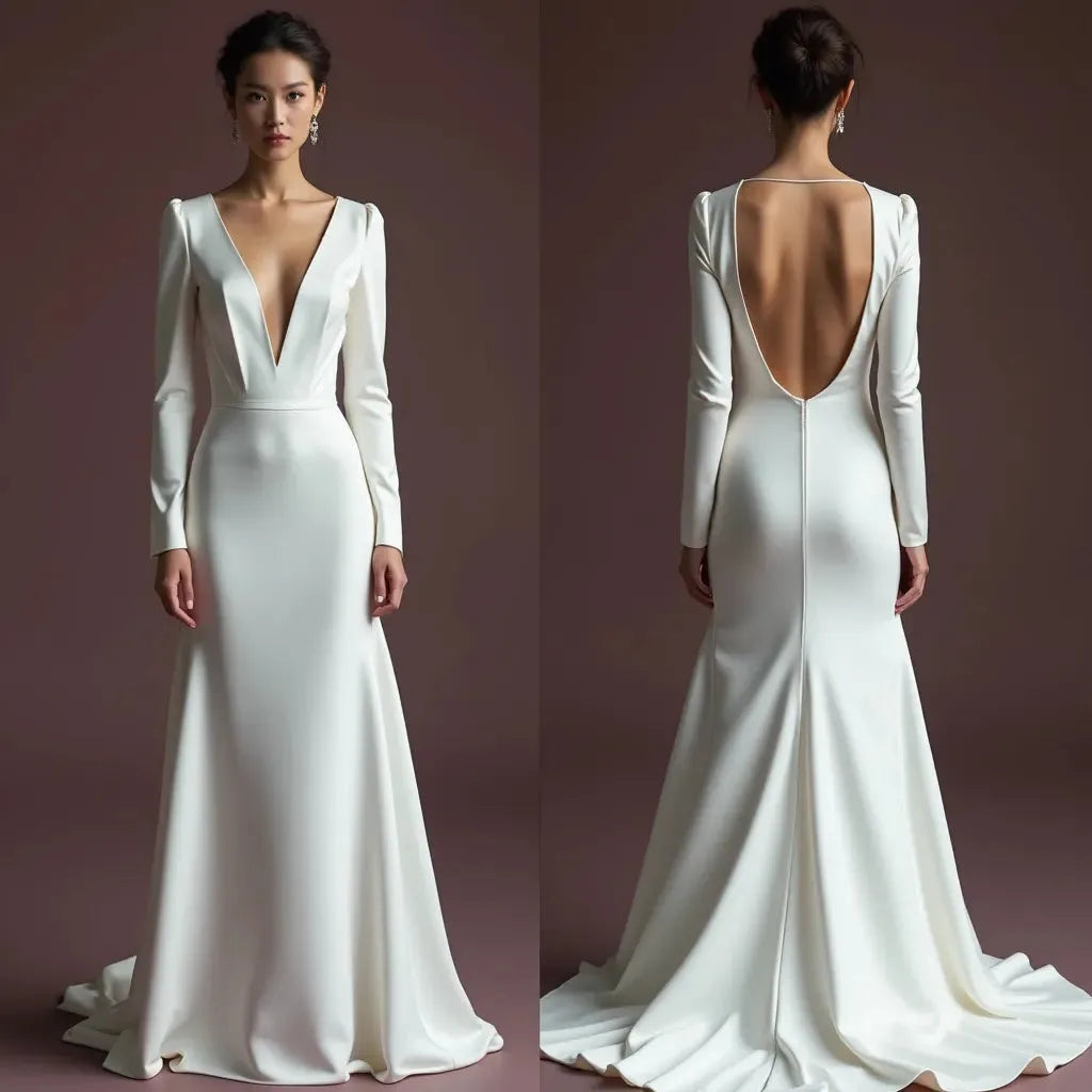 Mermaid Wedding Gown for Glamorous Brides Who Want a Red Carpet Look