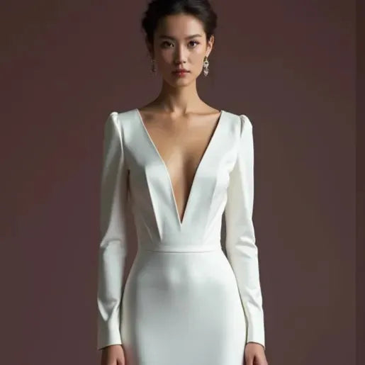 Mermaid Wedding Gown for Glamorous Brides Who Want a Red Carpet Look