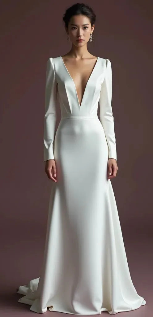 Mermaid Wedding Gown for Glamorous Brides Who Want a Red Carpet Look