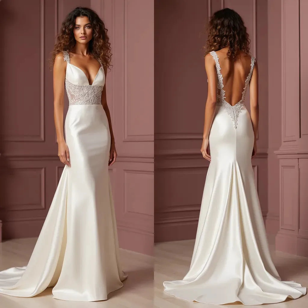 Mermaid Bridal Dress with a Sexy and Romantic Fit for Confident Brides