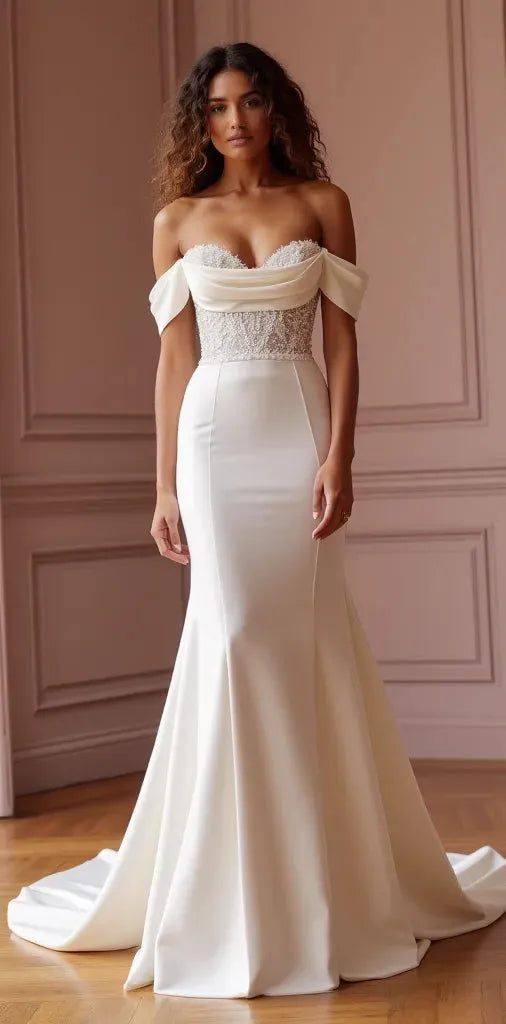 Mermaid Bridal Dress for Brides Who Want a Stunning Hourglass Shape