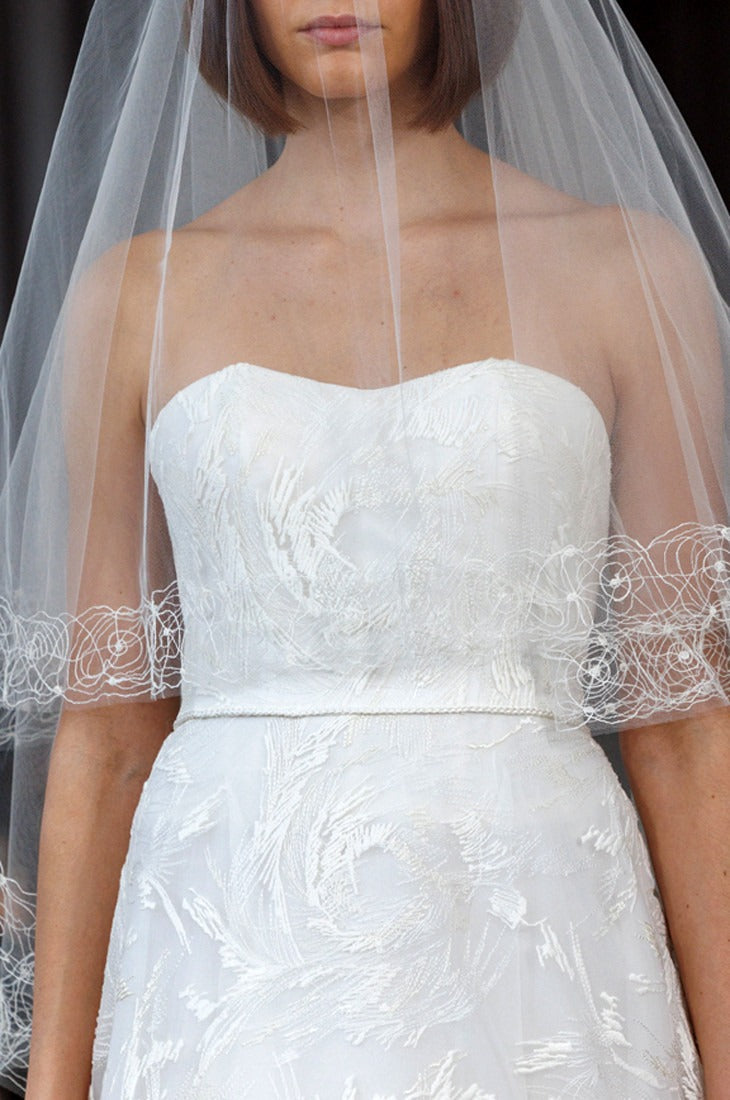 Tulle ricamato con thread in avorio abito da sposa tribunale semplice abito da sposa sirena di abito da sposa Vestido de novi in ​​raso abito da principessa