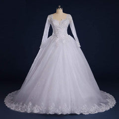 Abiti da sposa di Luxury Luxury Princess Luxury Dressante abito da sposa in pizzo per donne