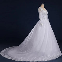 Abiti da sposa di Luxury Luxury Princess Luxury Dressante abito da sposa in pizzo per donne