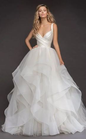 A-Line Princess Wedding Dresses Sleeveless Sweetheart Boho Bride Dress With Puffy Tiered Tulle Ruffles Bridal Gowns Custom