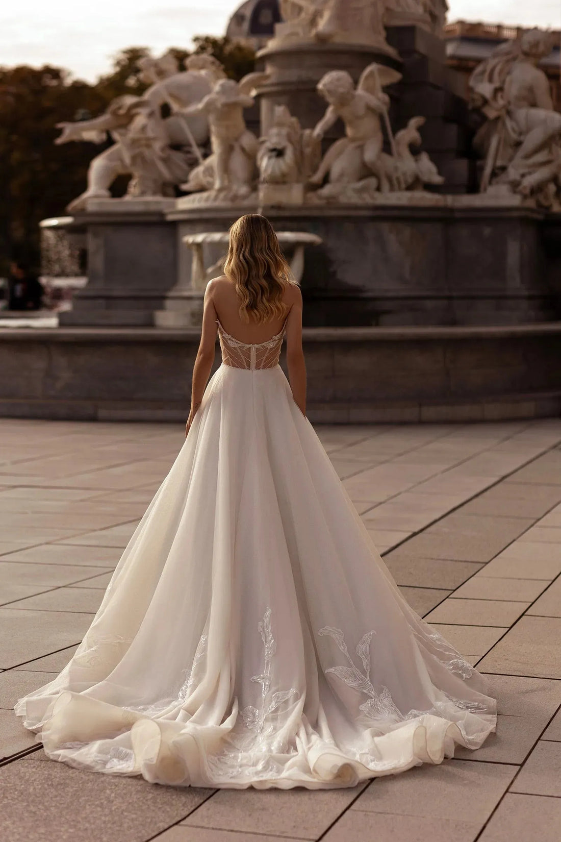 A Line Sexy Hollow Sleeveless Sweetheart Off Shoulder Bride Gowns Vestidos De Noche Fiesta