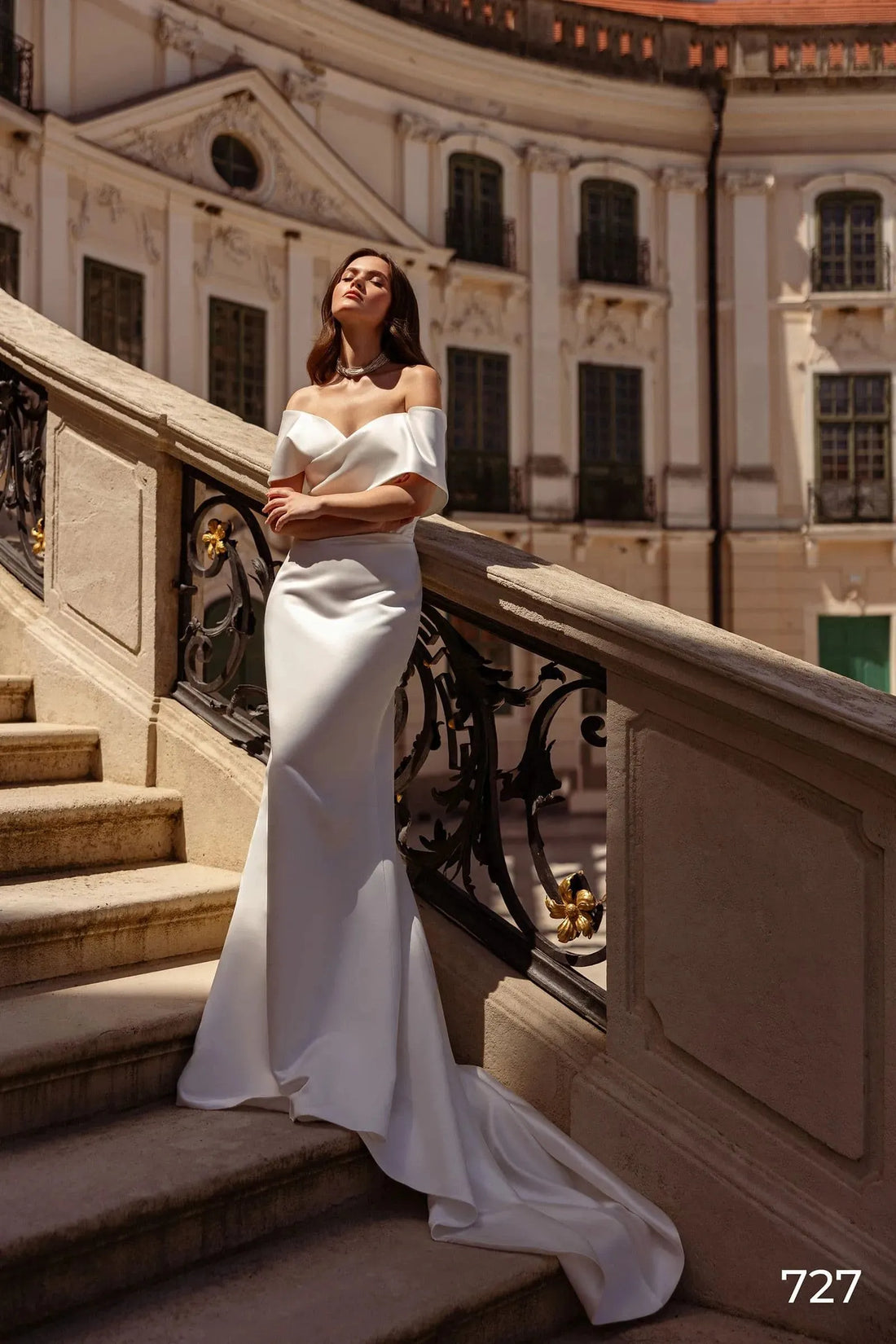 White Wedding Dress Sweetheart Satin Mermaid Off the Shoulder Bridal Gowns Custom Made Vestidos De Novia