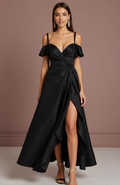 Black Wedding Dress for Elegant Evening Weddings with a Luxe Feel