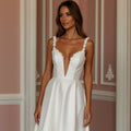 Classic A-Line Wedding Dress with a Timeless and Chic Design