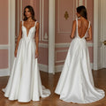 Classic A-Line Wedding Dress with a Timeless and Chic Design