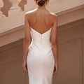 Mermaid Wedding Dress with a High Slit for a Fashion-Forward Look