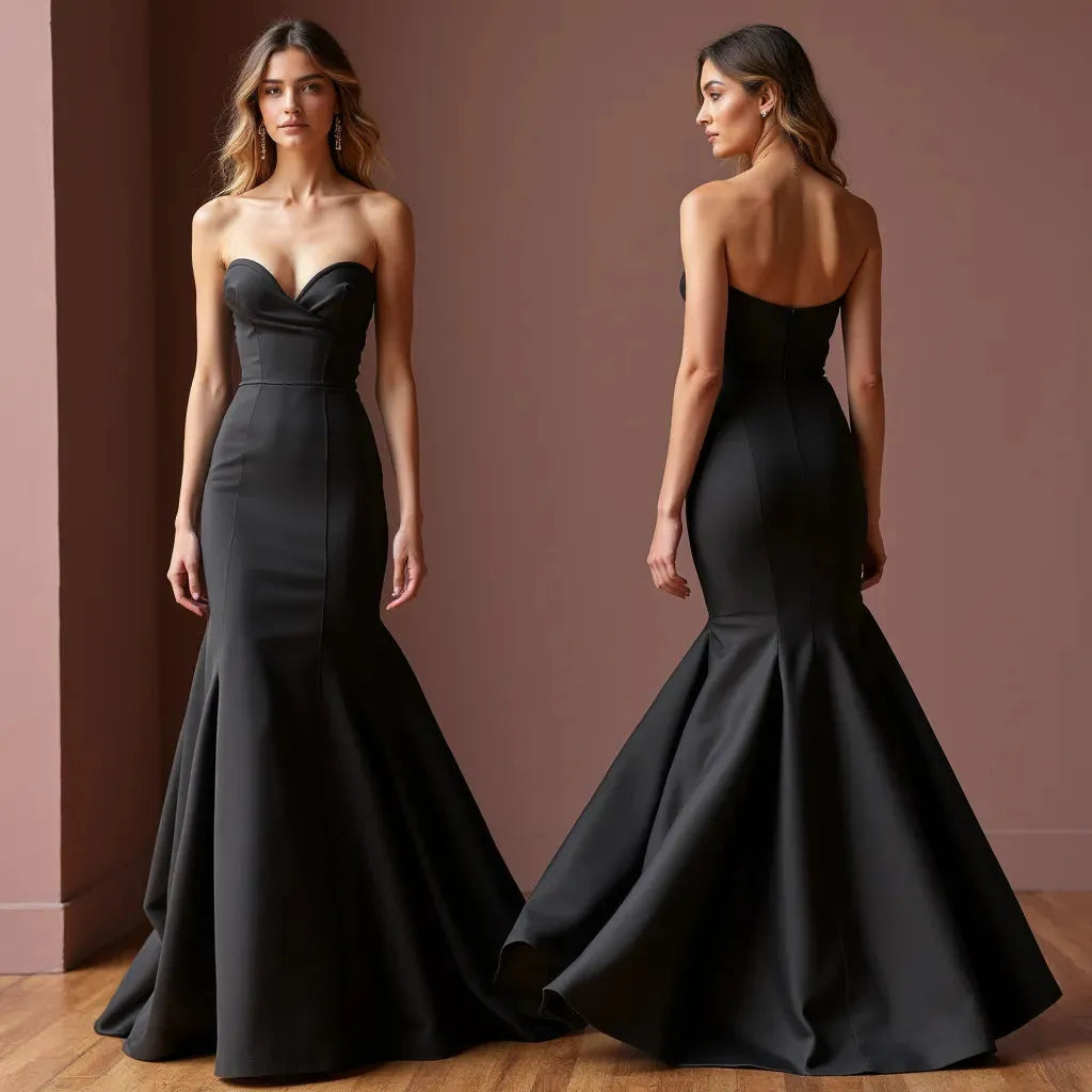 Gothic Black Wedding Dress for a Unique and Alternative Bridal Style