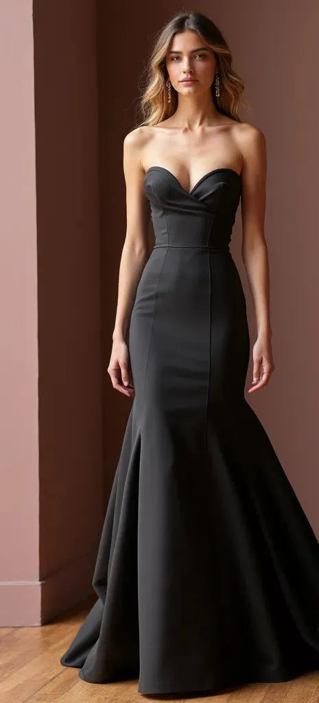 Gothic Black Wedding Dress for a Unique and Alternative Bridal Style