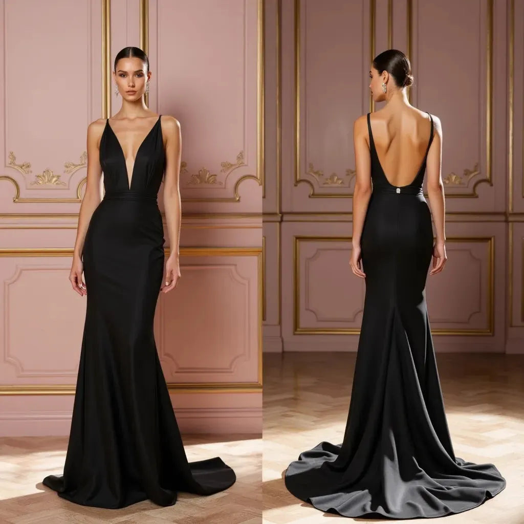 Black Wedding Dress with Lace Details for a Romantic Gothic Aesthetic