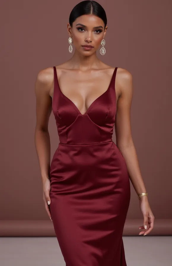 Sexy Evening Dress and Prom Gown with a Fitted Bodice for a Sleek Look