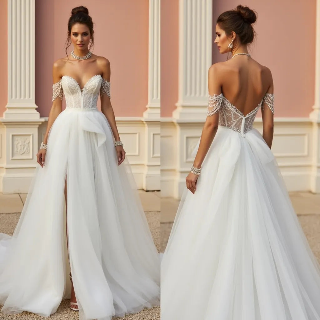 Princess Ball Gown Wedding Dress for a Grand Bridal Entrance