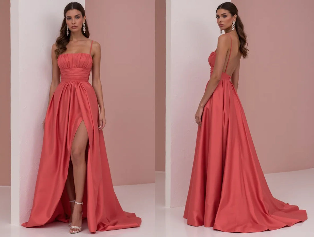 Timeless Evening Gown and Prom Dress with a Simple Design for a Sleek Look