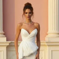 Trumpet Wedding Dress with a Flattering Fit-and-Flare Design