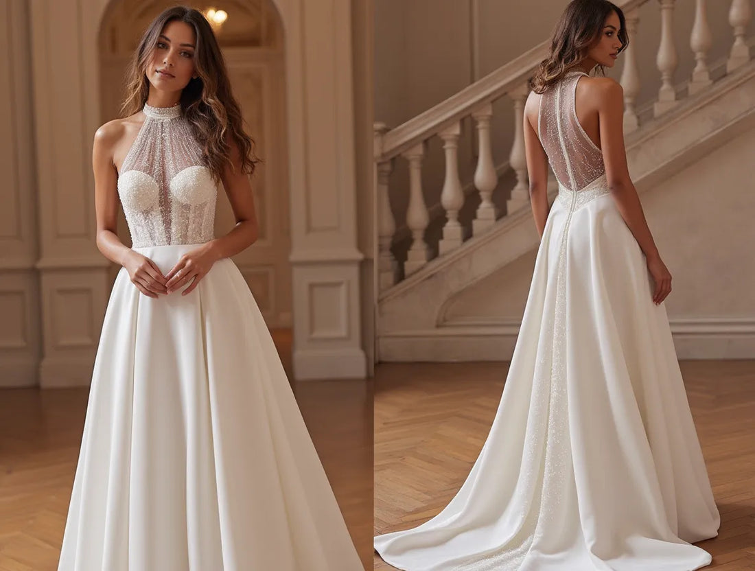 Timeless A-Line Wedding Gown for Brides Who Love a Classic Fit