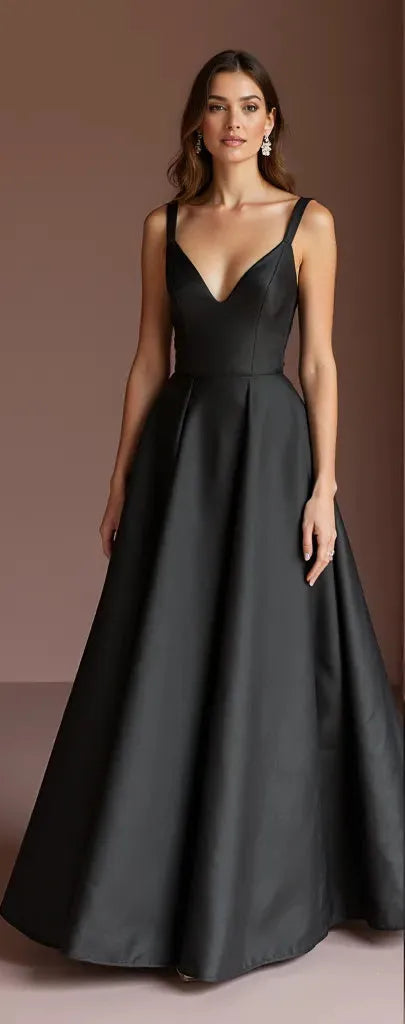 Gothic Black Wedding Dress with a Corset Bodice for a Dramatic Fit