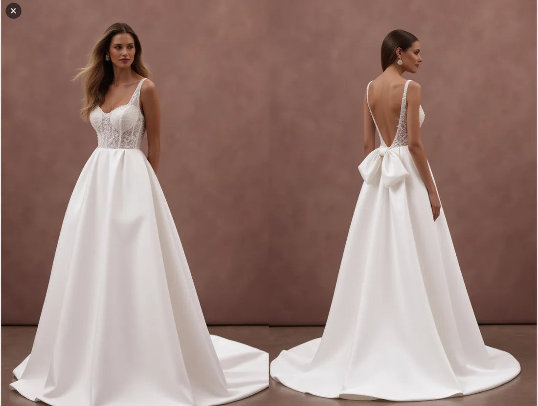 Princess Wedding Gown with Beaded Details for a Sophisticated Look