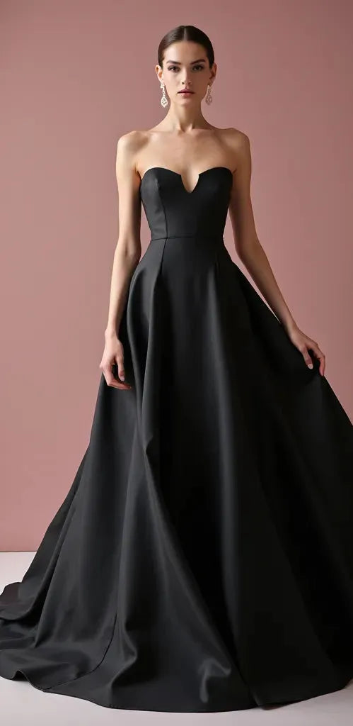 Black Wedding Dress for Modern Brides Who Want a Non-Traditional Look