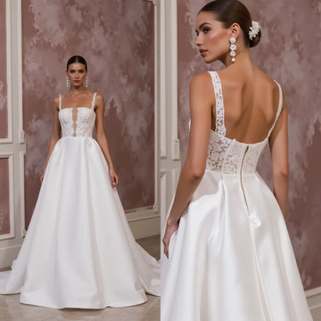 Princess Wedding Dress with Sparkling Details for a Glamorous Look