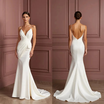 Fitted Mermaid Wedding Dress with Exquisite Lace Details