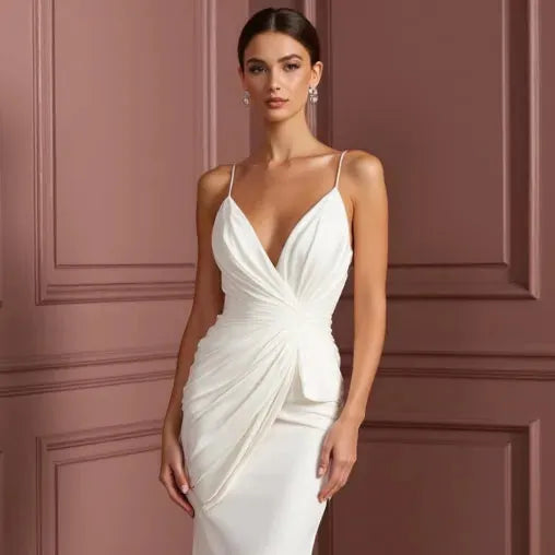 Fitted Mermaid Wedding Dress with Exquisite Lace Details