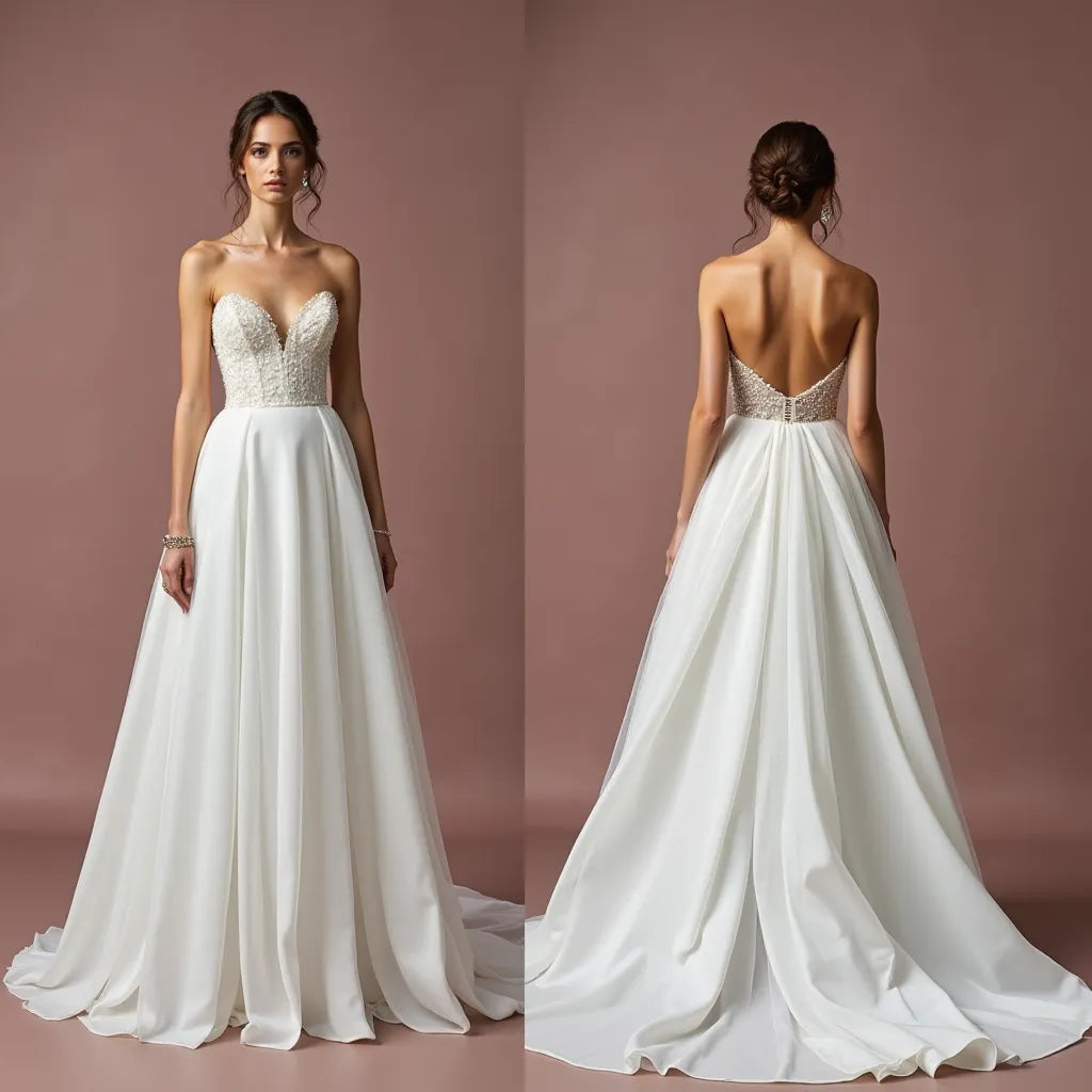 Luxury Princess Wedding Dress for Brides Who Want a Regal Style