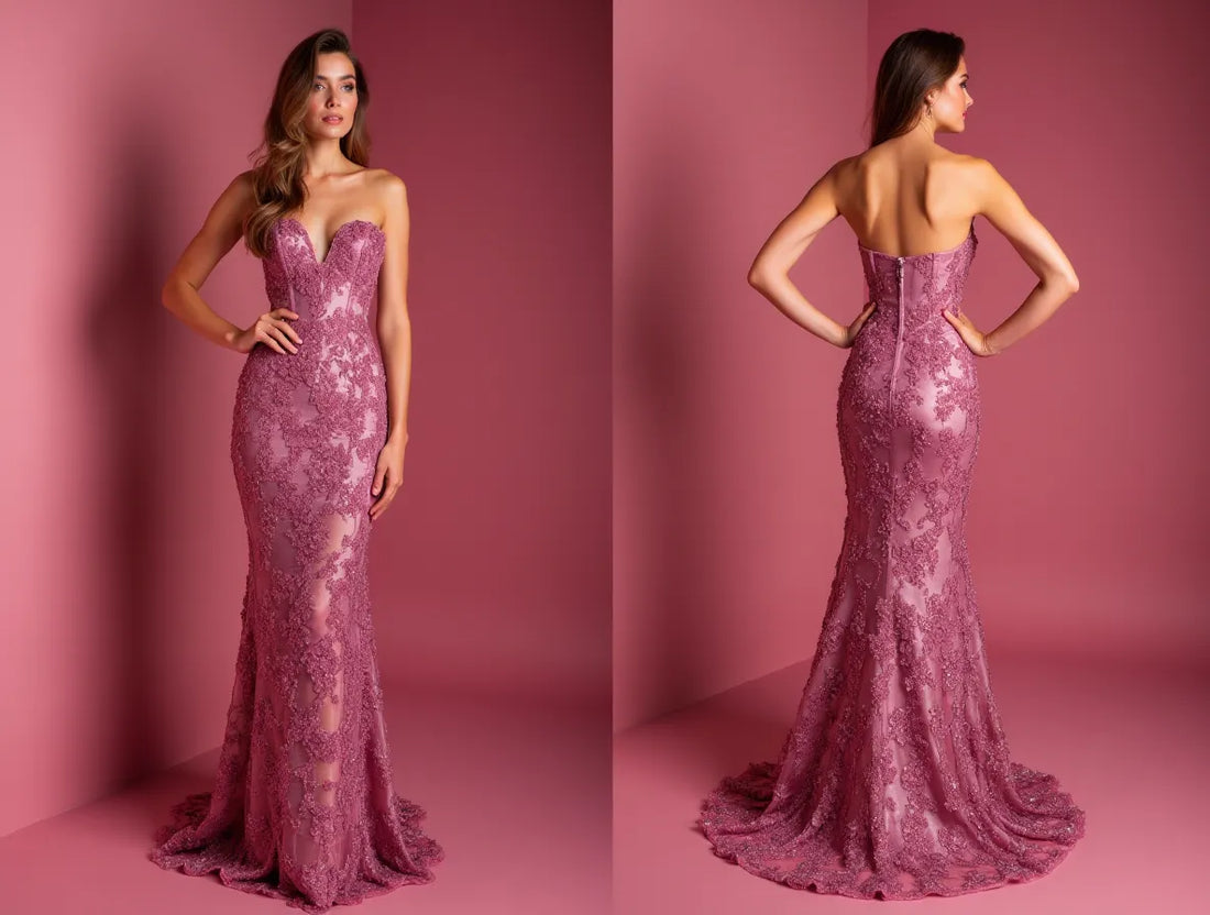 Elegant Prom Dress and Evening Gown with a Low Back for a Sexy Touch