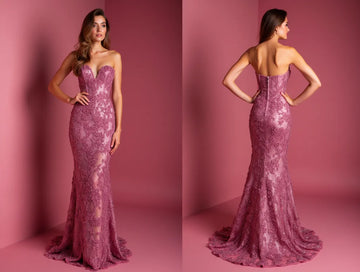 Elegant Prom Dress and Evening Gown with a Low Back for a Sexy Touch